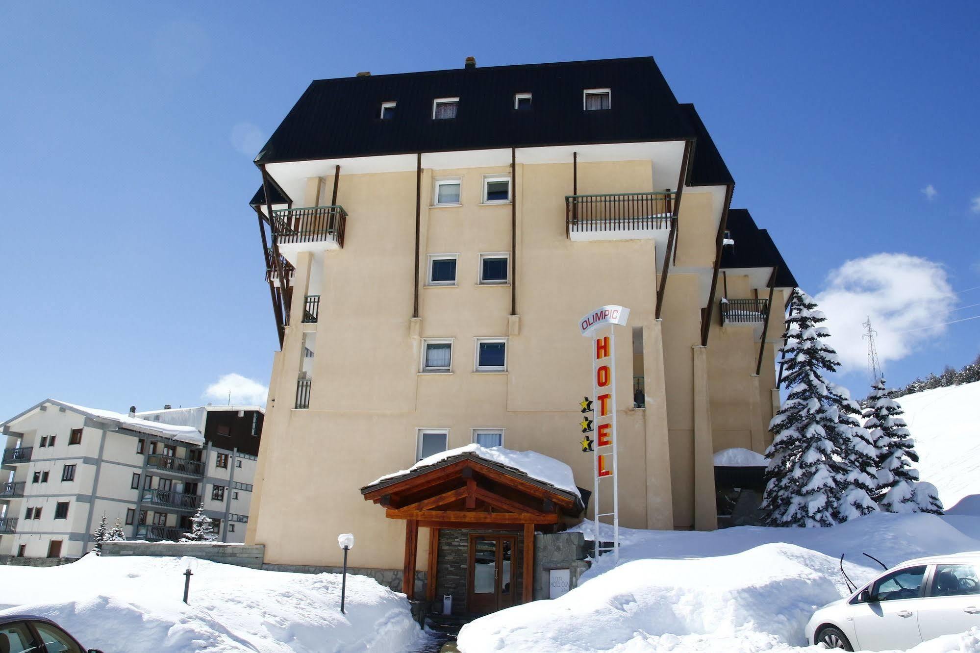 Hotel Olimpic Colle Colle Sestriere Exterior photo